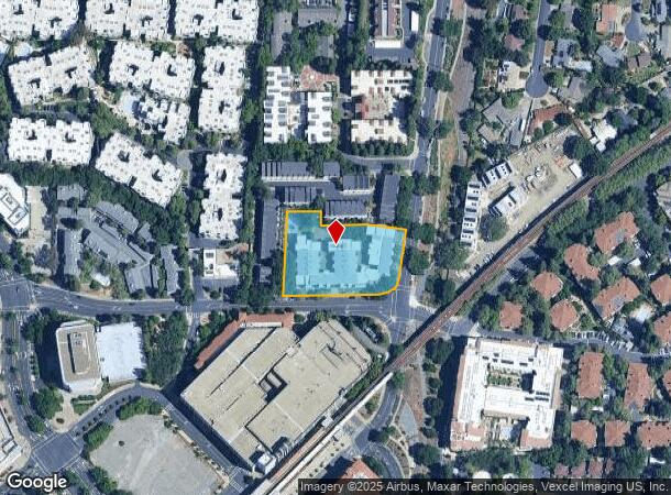 1316 Las Juntas Way, Walnut Creek, CA Parcel Map