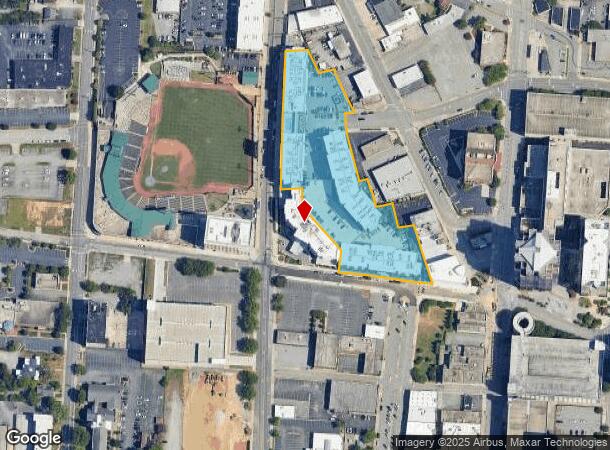  304 N Eugene St, Greensboro, NC Parcel Map