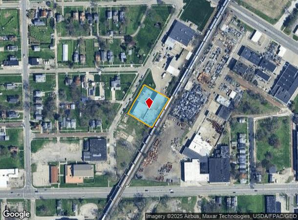  2250 Albion St, Toledo, OH Parcel Map