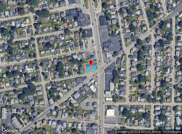  1520 Newport Ave, Pawtucket, RI Parcel Map