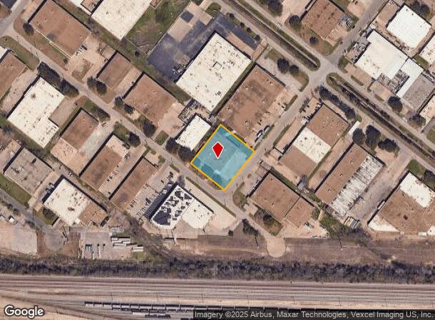 8400 Directors Row, Dallas, TX Parcel Map