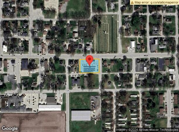  409 E Hanover St, New Baden, IL Parcel Map