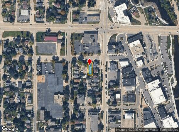 713 Cedar St, West Bend, WI Parcel Map