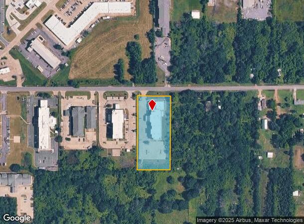  2701 Military Blvd, Muskogee, OK Parcel Map