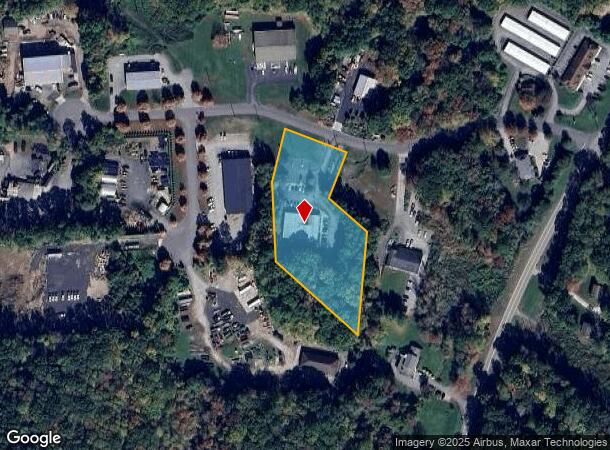 7 Lorenz Industrial Pkwy, Ledyard, CT Parcel Map