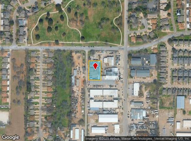 501 Dixon Ln, Arlington, TX Parcel Map