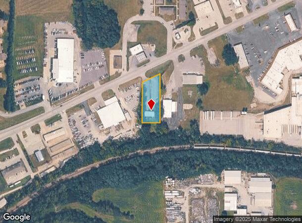 1903 W Jesse James Rd, Excelsior Springs, MO Parcel Map