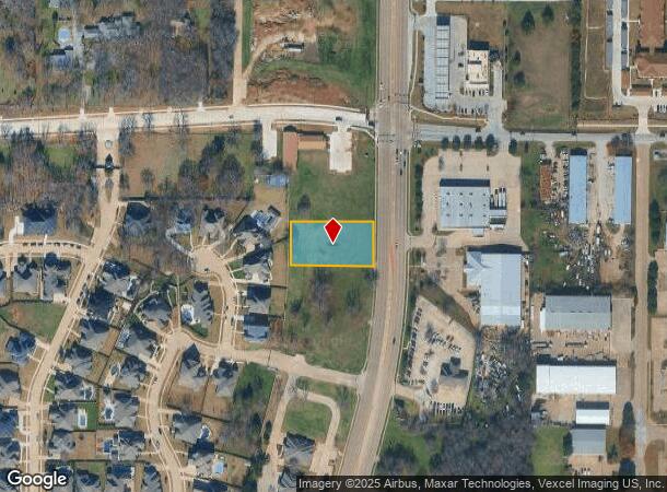 7350 S Cooper St, Arlington, TX Parcel Map