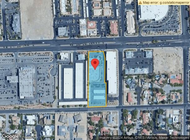  7475 W Sahara Ave, Las Vegas, NV Parcel Map