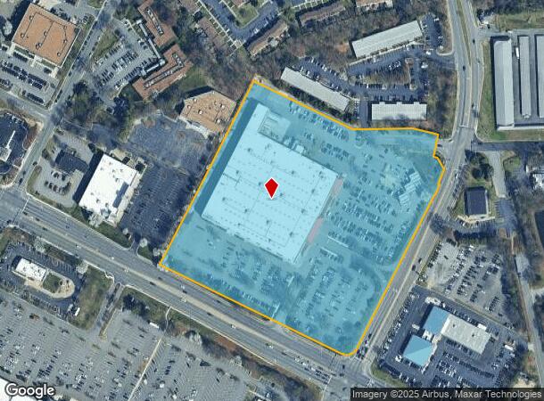 9650 W Broad St, Glen Allen, VA Parcel Map