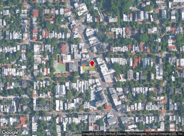  1408 Wisconsin Ave Nw, Washington, DC Parcel Map