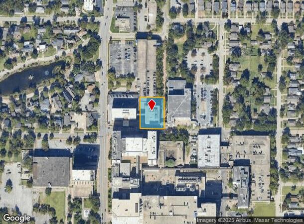  1725 E 19Th St, Tulsa, OK Parcel Map