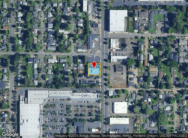  8122 Se Tibbetts St, Portland, OR Parcel Map