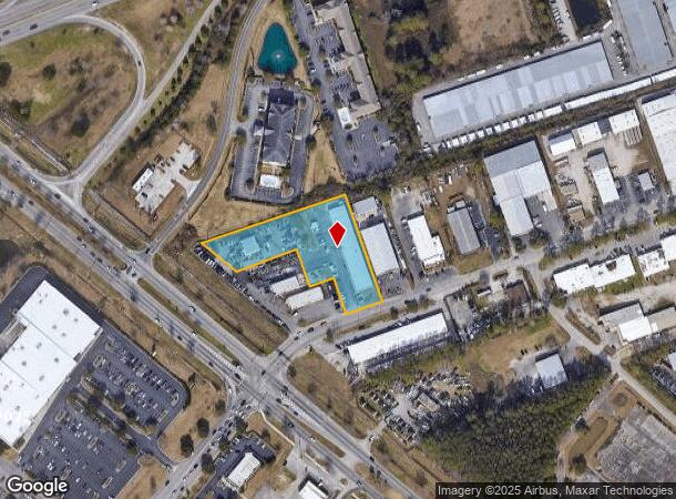  601 Seaboard St, Myrtle Beach, SC Parcel Map