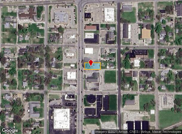  709 N Gilbert St, Danville, IL Parcel Map