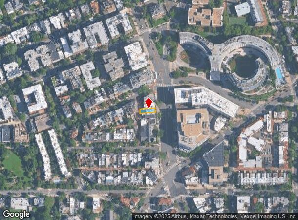  1834 Connecticut Ave Nw, Washington, DC Parcel Map