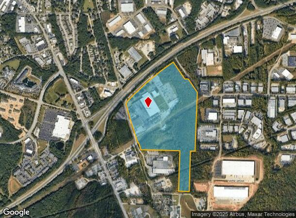  1000 Lufkin Rd, Apex, NC Parcel Map
