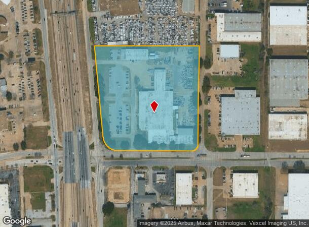 600 N Watson Rd, Arlington, TX Parcel Map