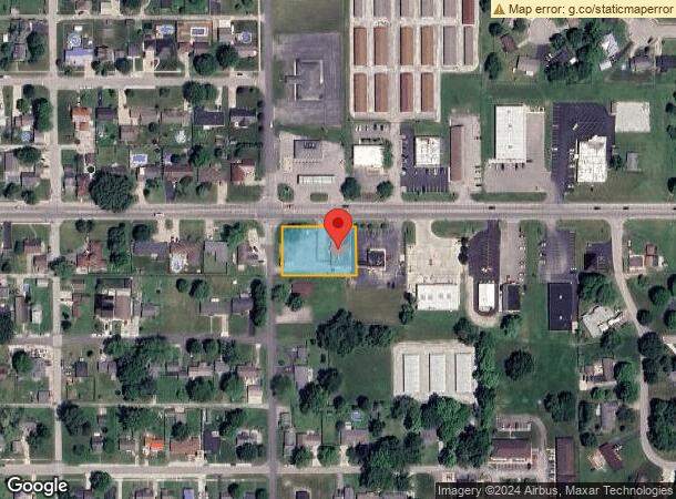  702 E Main St, Gas City, IN Parcel Map