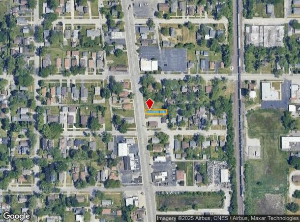  3117 Chicago Rd, Steger, IL Parcel Map