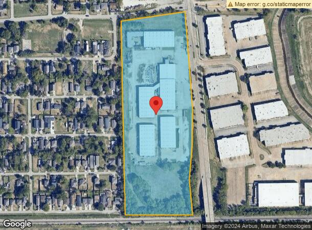  3901 Airline Dr, Houston, TX Parcel Map