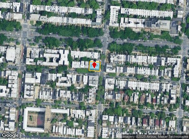  1325 Union St, Brooklyn, NY Parcel Map