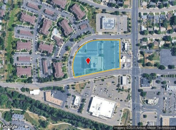 5353 W Dartmouth Ave, Denver, CO Parcel Map