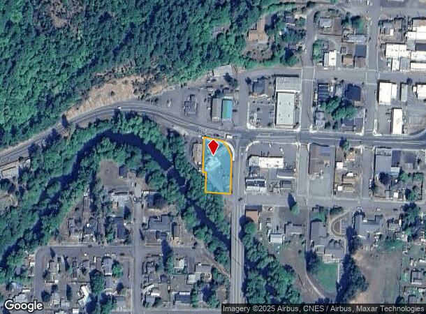  139 N Cedar St, Drain, OR Parcel Map