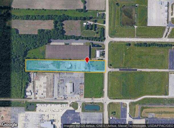  842 Abbe Rd, Sheffield Village, OH Parcel Map