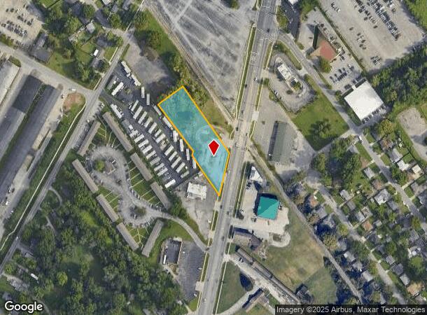  1559 E 10Th St, Jeffersonville, IN Parcel Map