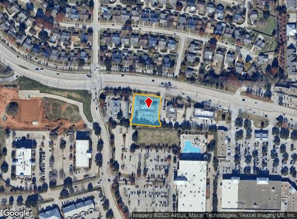 2911 Cross Timbers Rd, Flower Mound, TX Parcel Map