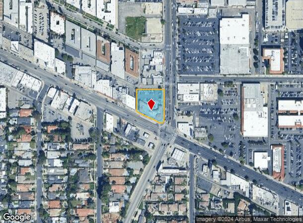  18505 Ventura Blvd, Tarzana, CA Parcel Map