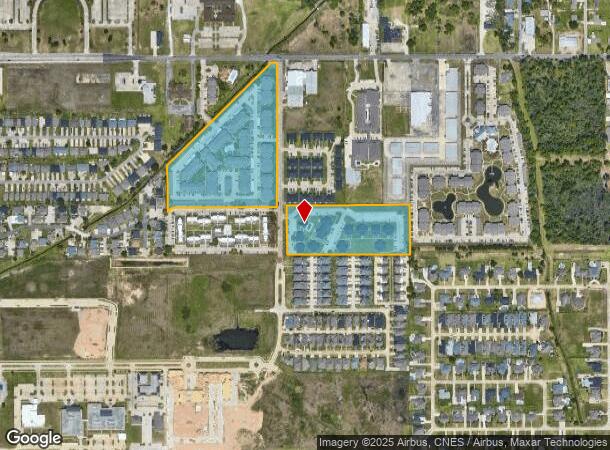 5001 Pecan Acres St, Lake Charles, LA Parcel Map