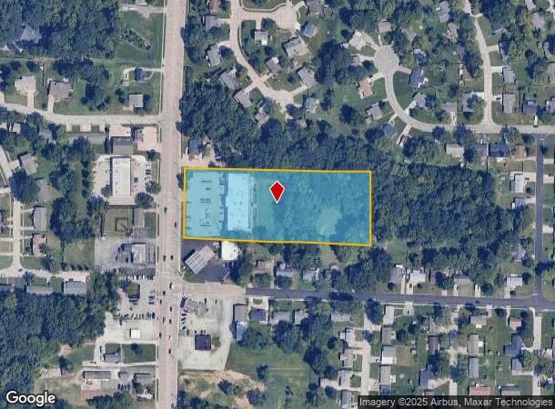  608 N Main St, O Fallon, MO Parcel Map