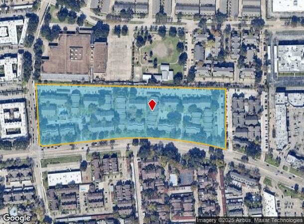 10070 Westpark Dr, Houston, TX Parcel Map