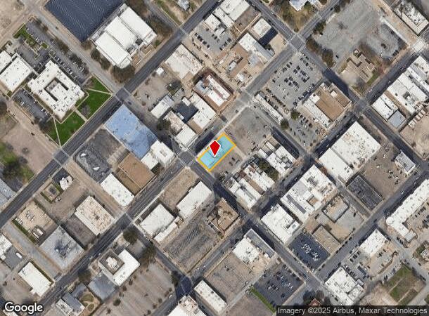 724 Washington Ave, Waco, TX Parcel Map