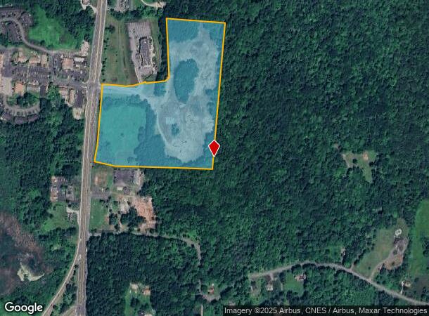  36 Pittsfield Rd, Lenox, MA Parcel Map