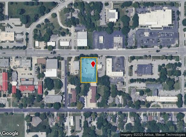  517 E Santa Fe St, Olathe, KS Parcel Map