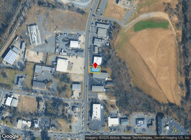 210 N Polk St, Pineville, NC Parcel Map