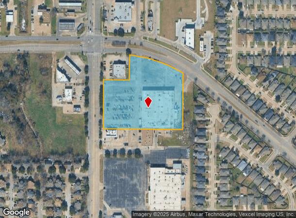  2506 S Belt Line Rd, Grand Prairie, TX Parcel Map