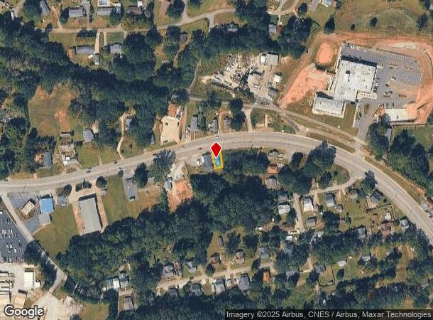 317 Gentry Memorial Hwy, Easley, SC Parcel Map