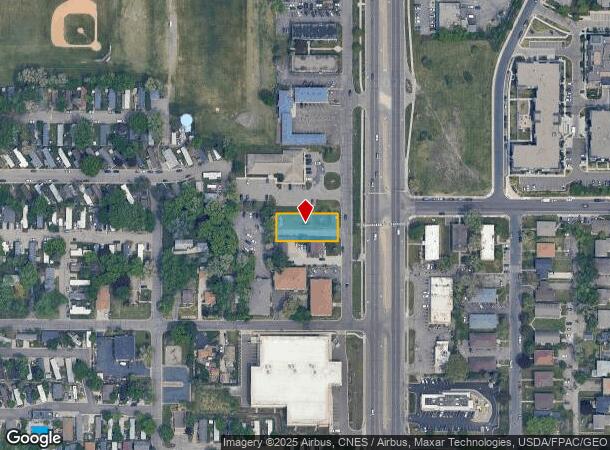 4650 Central Ave Ne, Minneapolis, MN Parcel Map