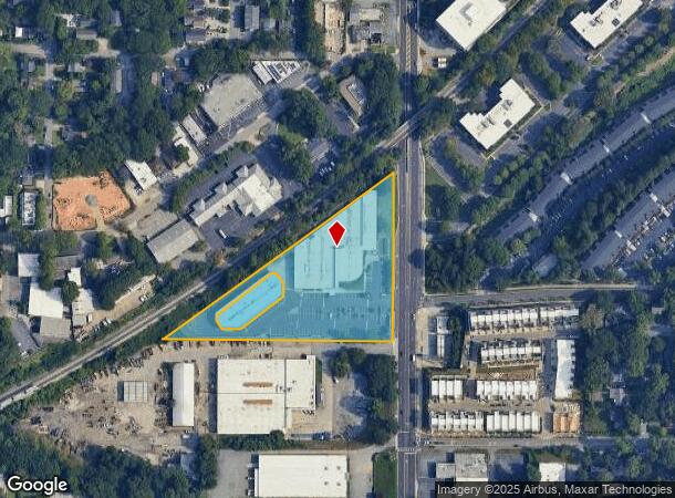  1570 Northside Dr Nw, Atlanta, GA Parcel Map