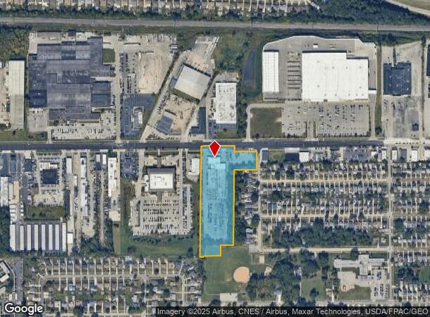 8383 Brookpark Rd, Cleveland, OH Parcel Map