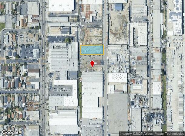  6623 Stanford Ave, Los Angeles, CA Parcel Map