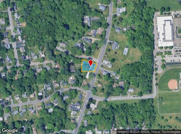  102 Elm St, East Longmeadow, MA Parcel Map