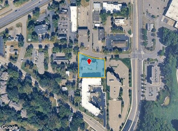  17705 Hutchins Dr, Minnetonka, MN Parcel Map