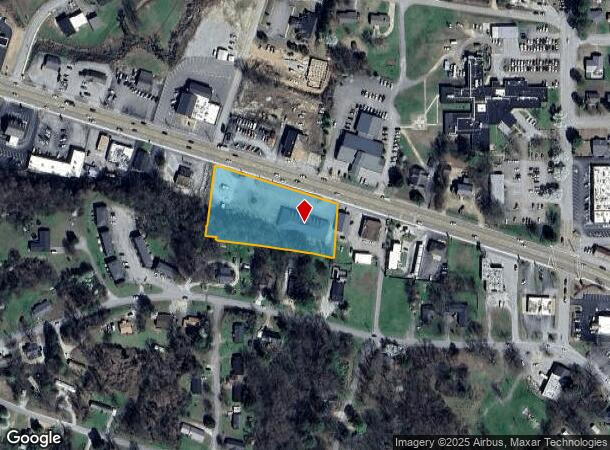 249 W Church St, Lexington, TN Parcel Map