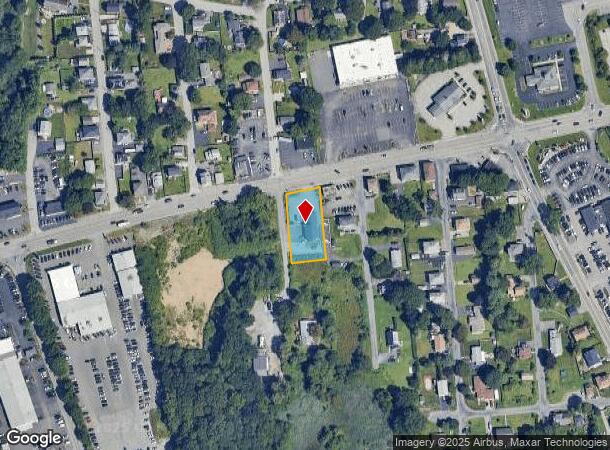  73 Taunton Ave, Seekonk, MA Parcel Map