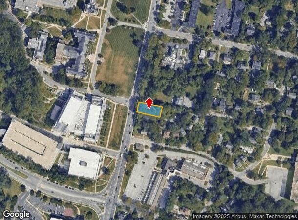  7907 York Rd, Towson, MD Parcel Map